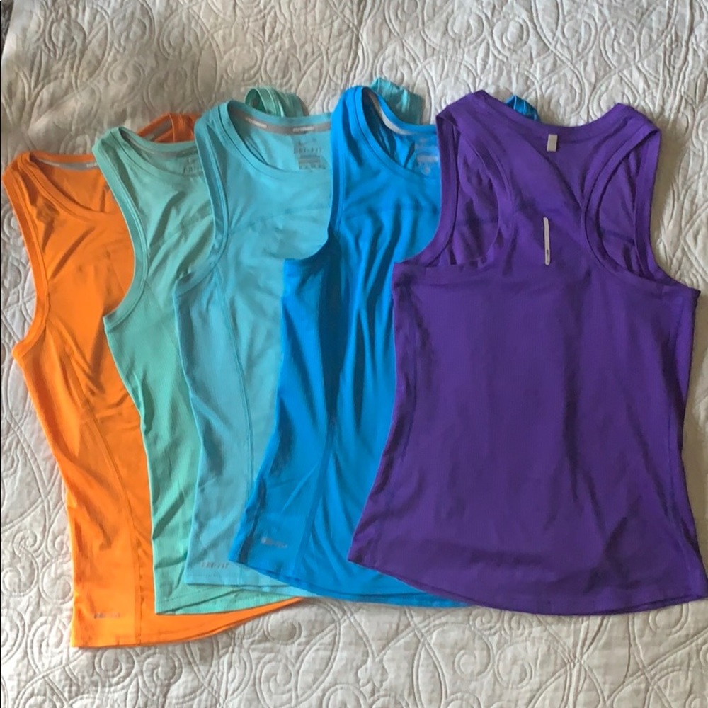 Dri-Fit Nike Miler Running Tanks